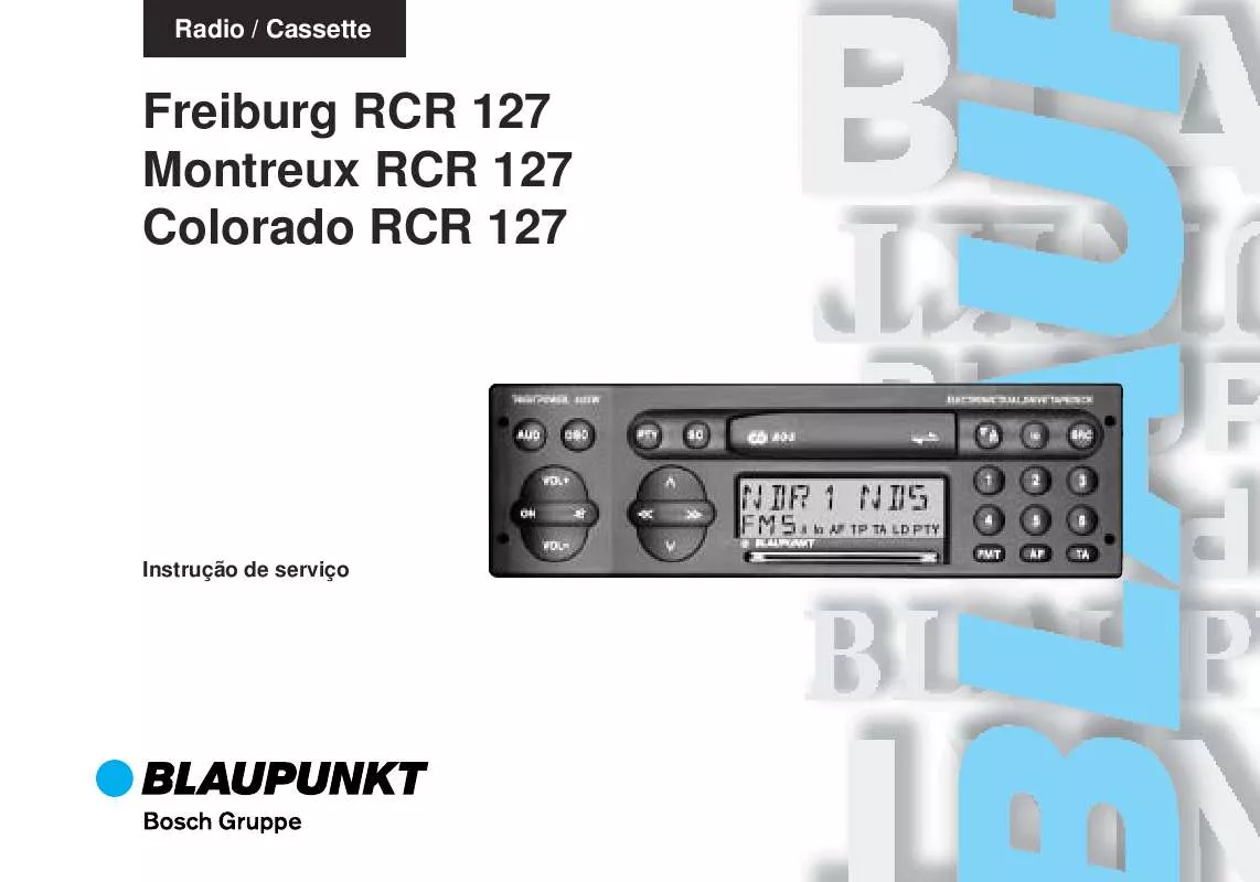 Mode d'emploi BLAUPUNKT COLORADO RCR 127