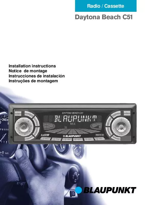 Mode d'emploi BLAUPUNKT DAYTONA BEACH C51 US