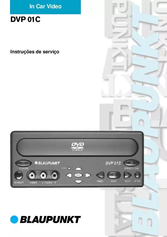 Mode d'emploi BLAUPUNKT DVP01 C