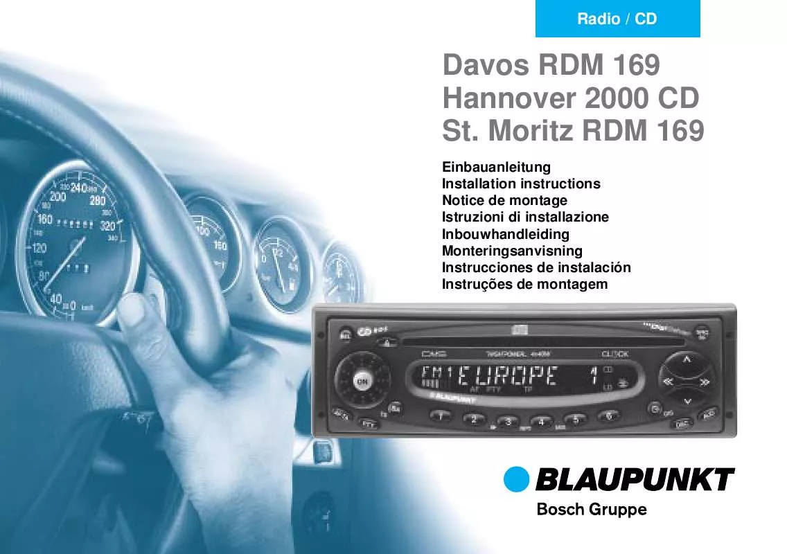 Mode d'emploi BLAUPUNKT HANNOVER 2000 CD