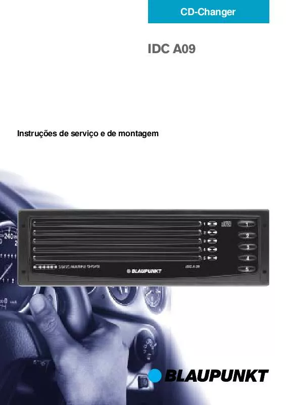 Mode d'emploi BLAUPUNKT IDC A09 1-DIN CHANGER