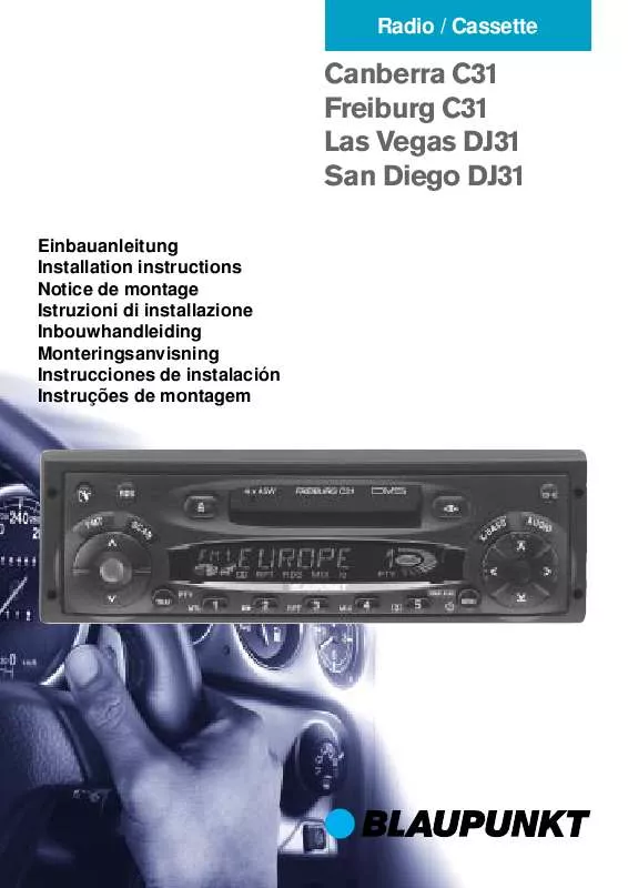 Mode d'emploi BLAUPUNKT LAS VEGAS DJ31