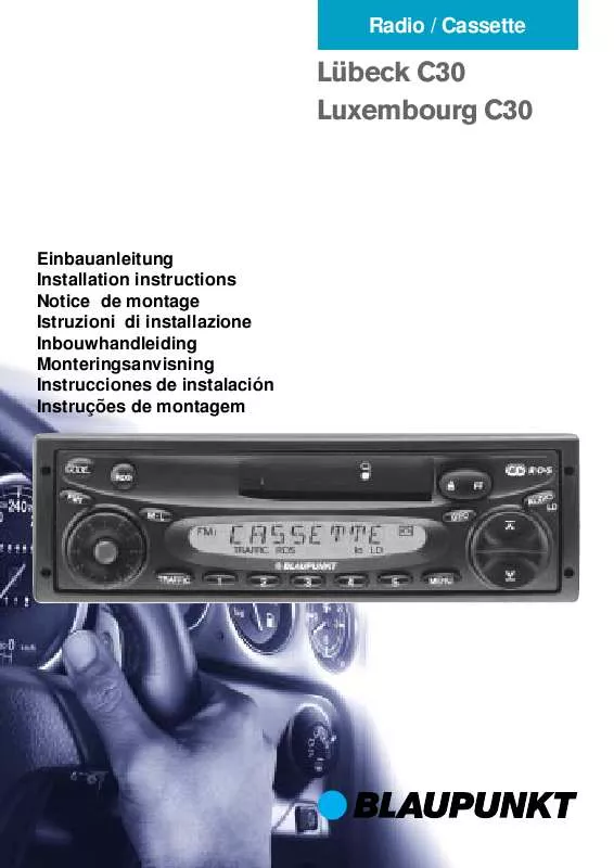 Mode d'emploi BLAUPUNKT LBECK C30