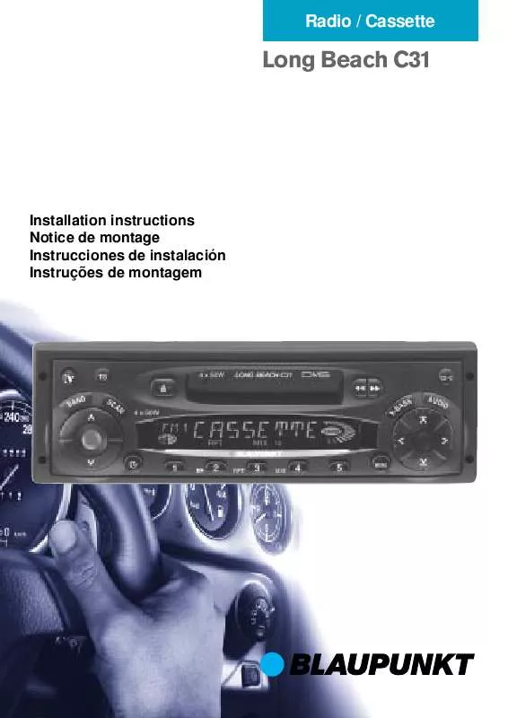 Mode d'emploi BLAUPUNKT LONG BEACH C31 US