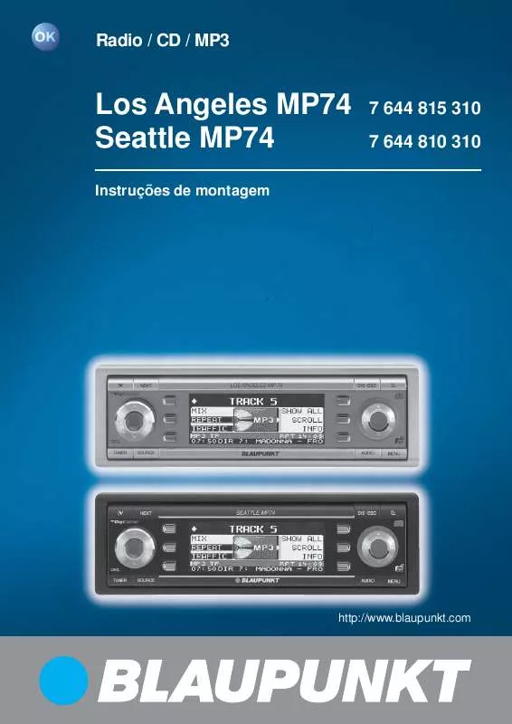 Mode d'emploi BLAUPUNKT LOS ANGELES MP74