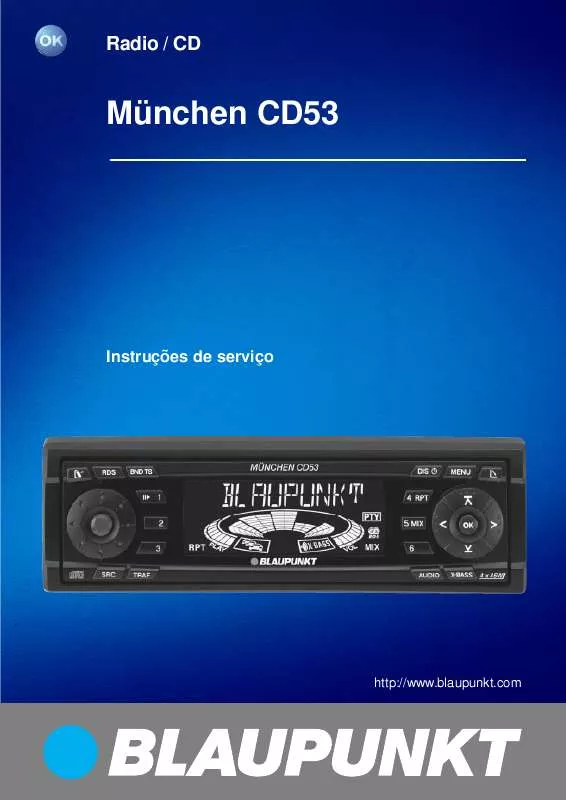 Mode d'emploi BLAUPUNKT MUNCHEN CD 53