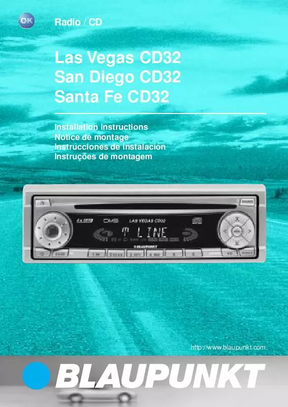 Mode d'emploi BLAUPUNKT SAN DIEGO CD32