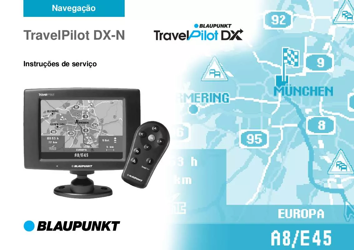 Mode d'emploi BLAUPUNKT TRAVELPILOT DX-N