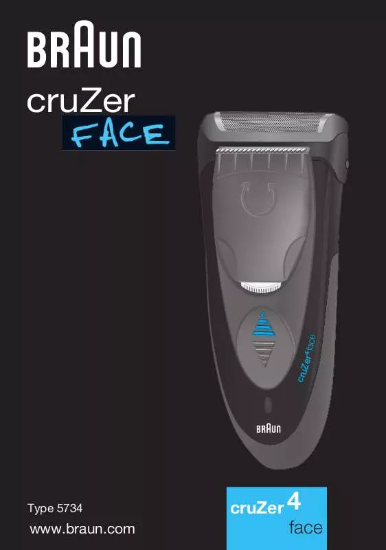 Mode d'emploi BRAUN CRUZER 4 FACE