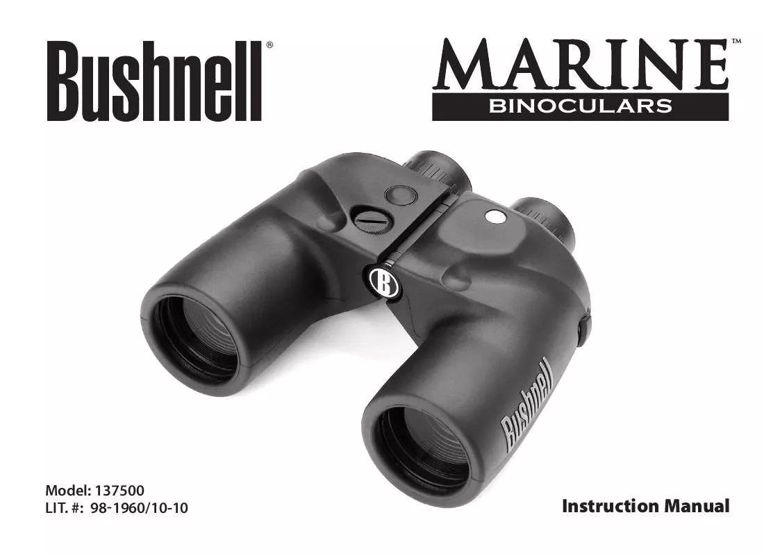 Mode d'emploi BUSHNELL MARINE BINOCULARS 137500