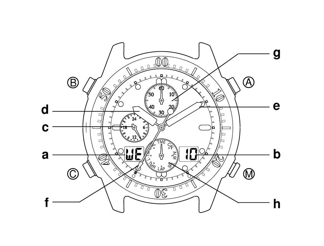 Mode d'emploi CITIZEN WATCH C330