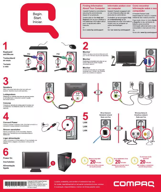 Mode d'emploi COMPAQ CQ2200