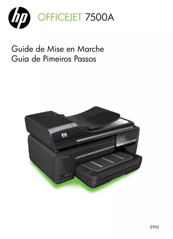 Mode d'emploi COMPAQ OFFICEJET 7500A