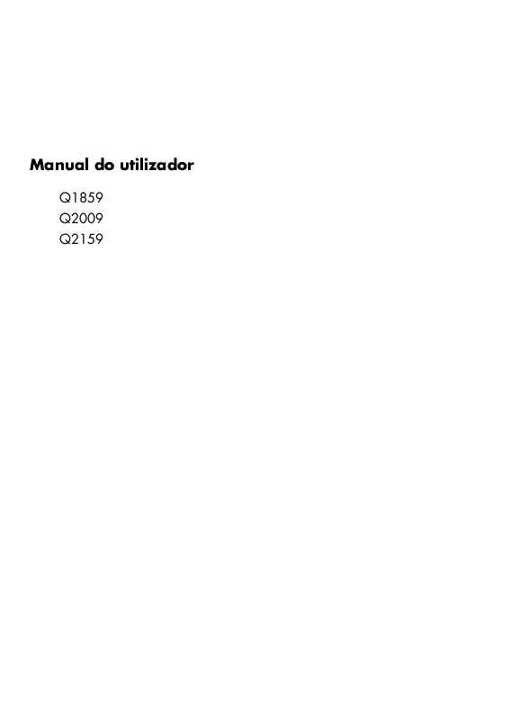 Mode d'emploi COMPAQ Q2159