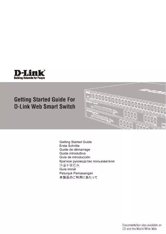 Mode d'emploi D-LINK WEB SMART SWITCH