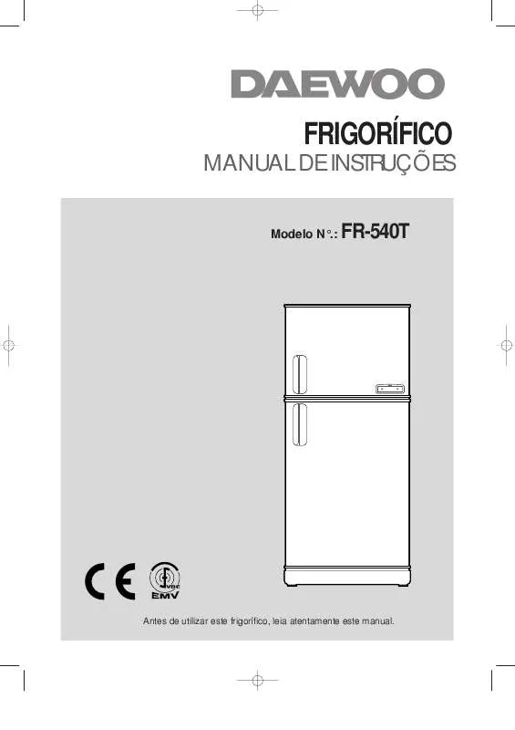 Mode d'emploi DAEWOO FR-540T