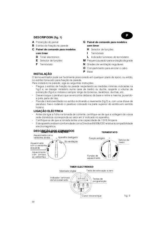 Mode d'emploi DELONGHI BHF 3