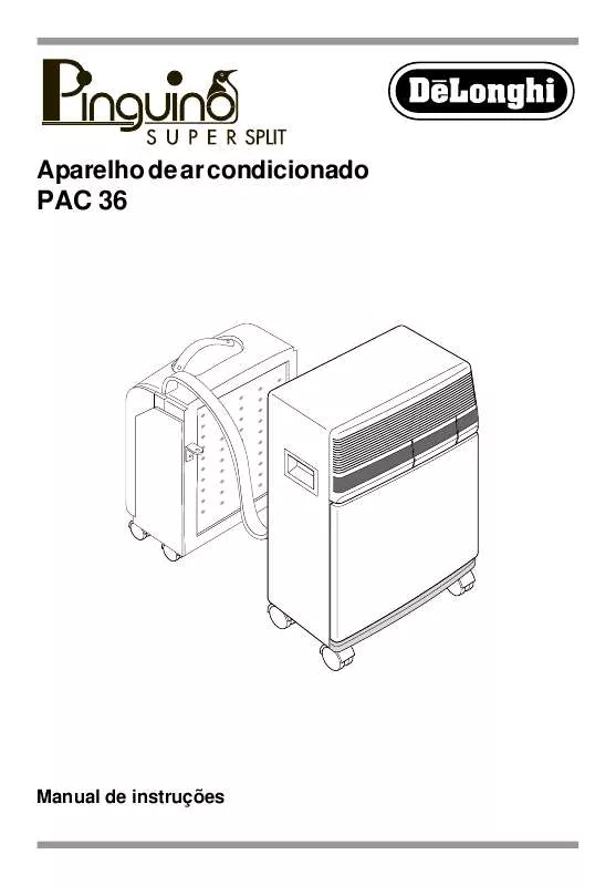 Mode d'emploi DELONGHI PAC 36/94