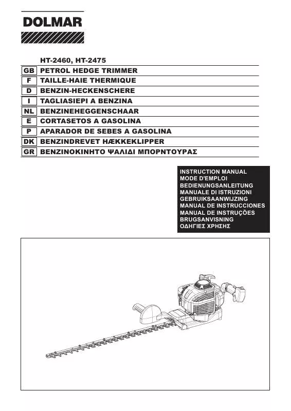 Mode d'emploi DOLMAR HT-2475