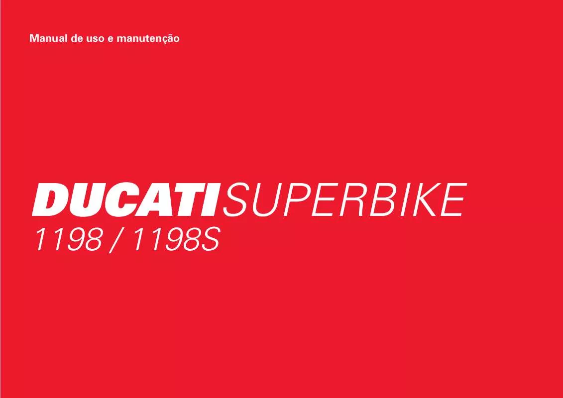 Mode d'emploi DUCATI 1198 S