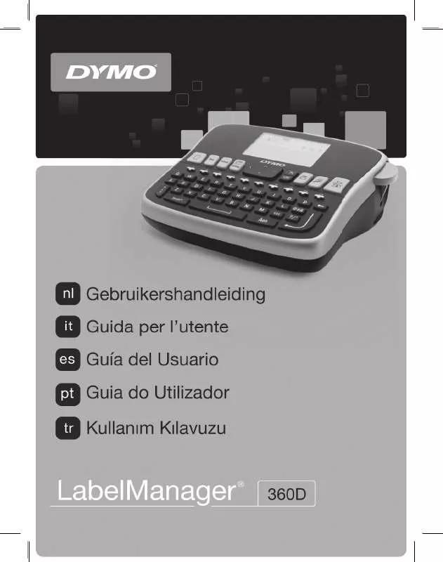 Mode d'emploi DYMO LABELMANAGER 360D