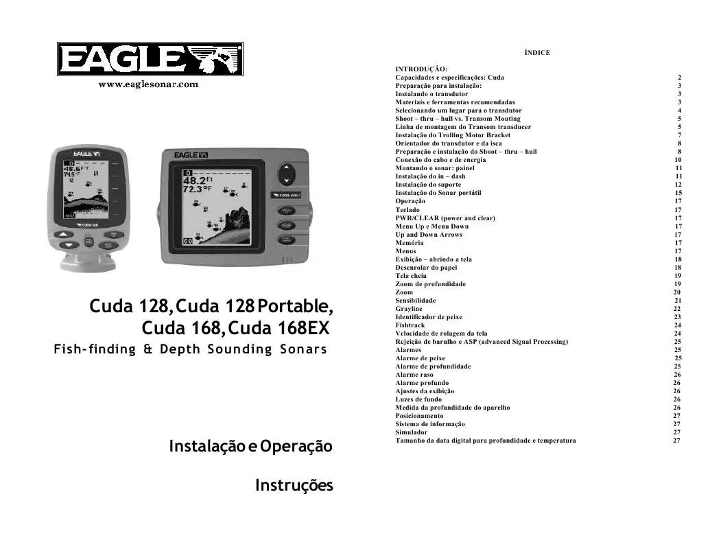 Mode d'emploi EAGLE CUDA 128 PORTABLE