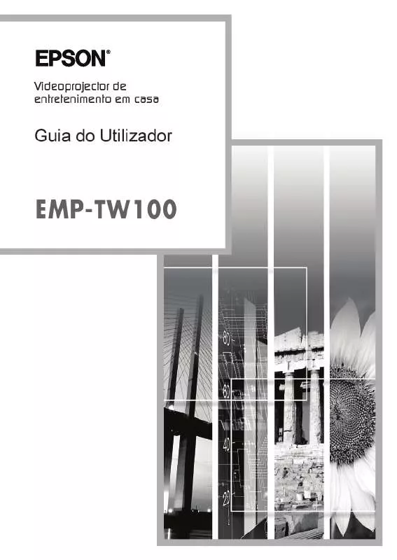 Mode d'emploi EPSON EMP-TW100