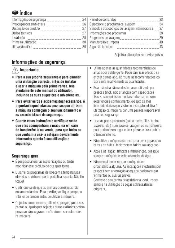 Mode d'emploi FAURE FWH6100P