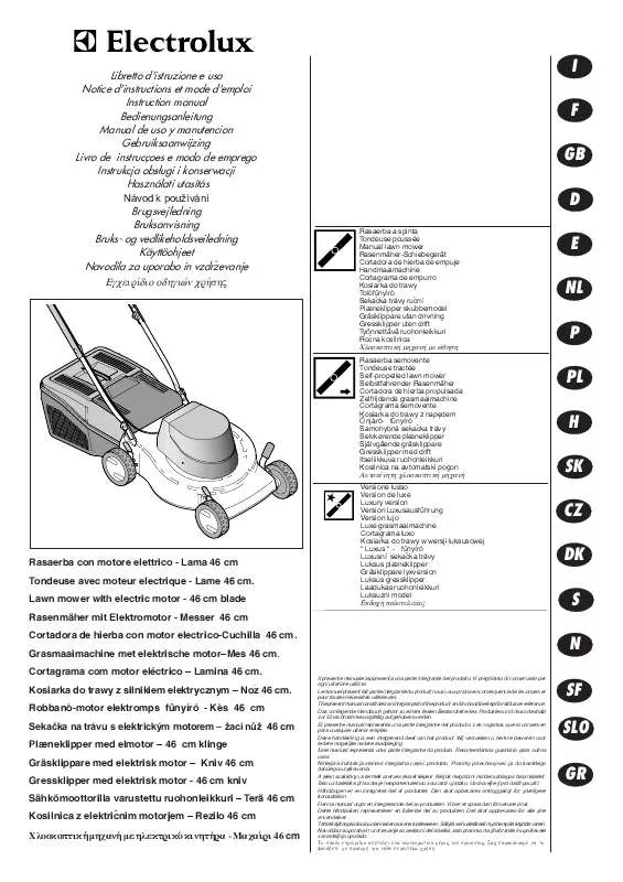 Mode d'emploi FLYMO FL460DEL (1800W)