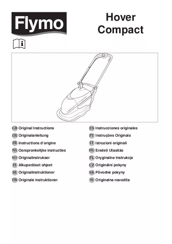 Mode d'emploi FLYMO HOVER COMPACT