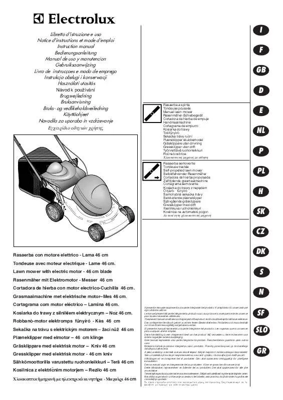 Mode d'emploi FLYMO RE460D