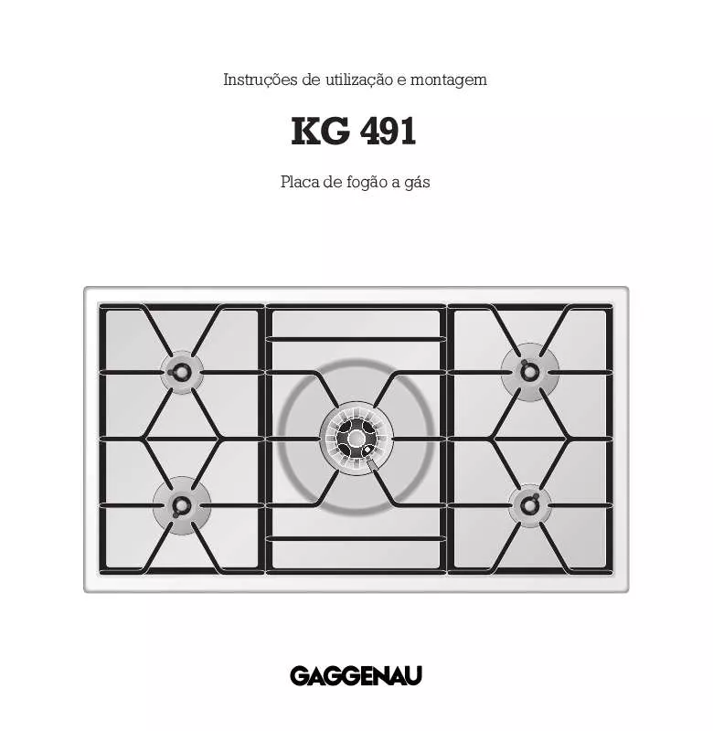 Mode d'emploi GAGGENAU KG491210