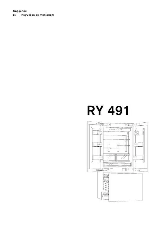 Mode d'emploi GAGGENAU RY491200