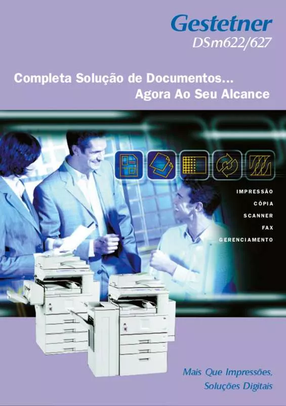 Mode d'emploi GESTETNER DSM622627