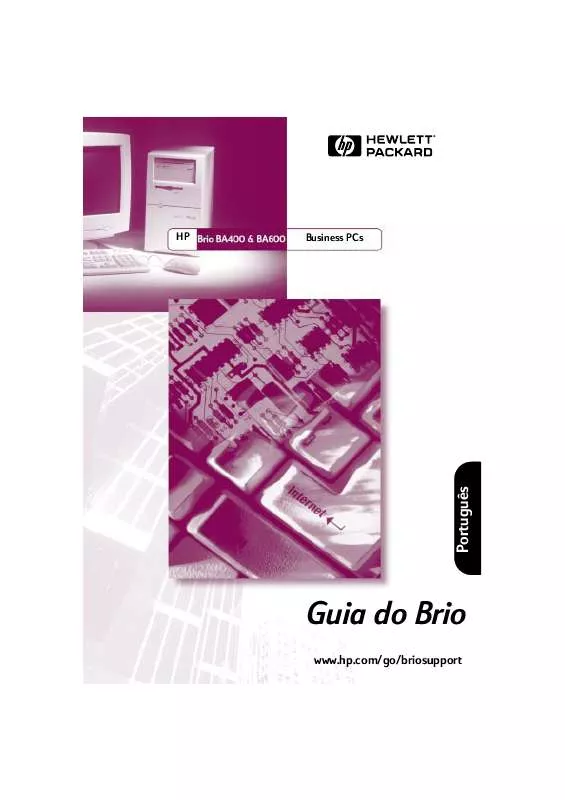 Mode d'emploi HP BRIO BA400