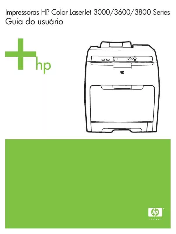 Mode d'emploi HP COLOR LASERJET 3000