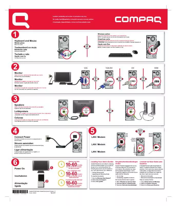 Mode d'emploi HP COMPAQ PRESARIO SR5300