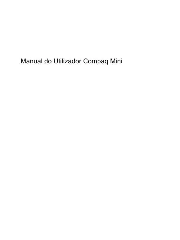 Mode d'emploi HP COMPAQ MINI CQ10-110EA