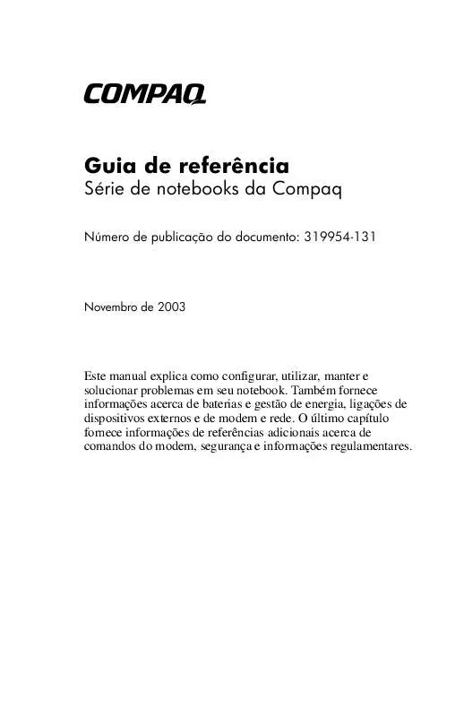 Mode d'emploi HP COMPAQ PRESARIO 2104EU