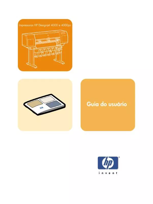 Mode d'emploi HP DESIGNJET 4000