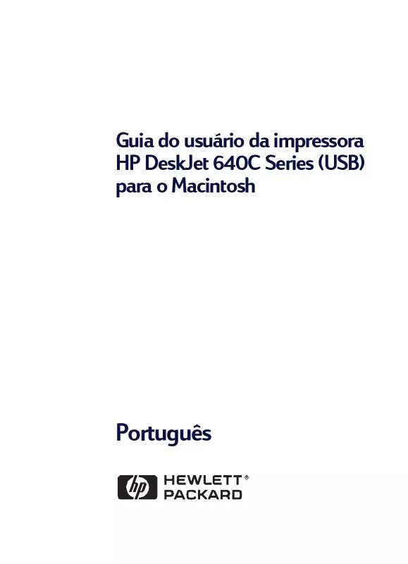 Mode d'emploi HP DESKJET 640/642C