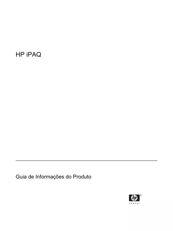 Mode d'emploi HP IPAQ RX5700 TRAVEL COMPANION