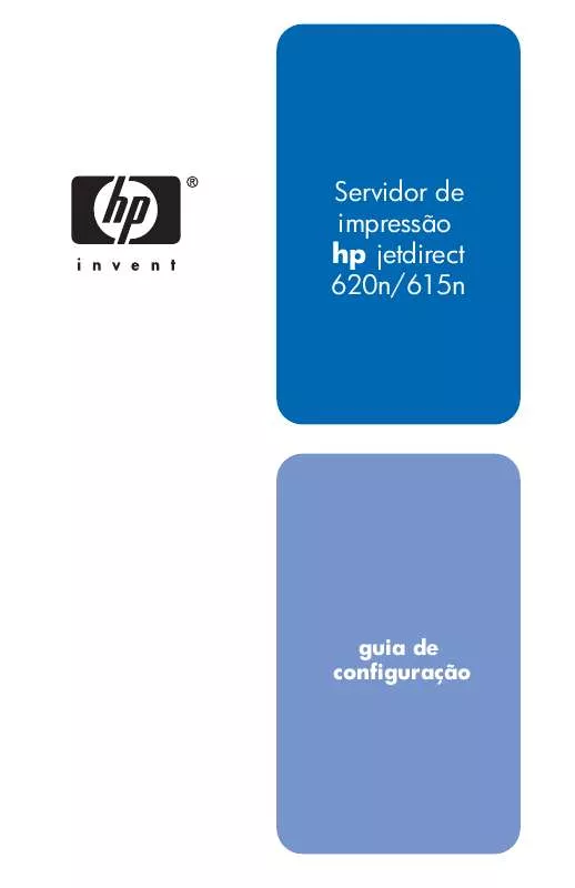 Mode d'emploi HP JETDIRECT 615N PRINT SERVER FOR FAST ETHERNET