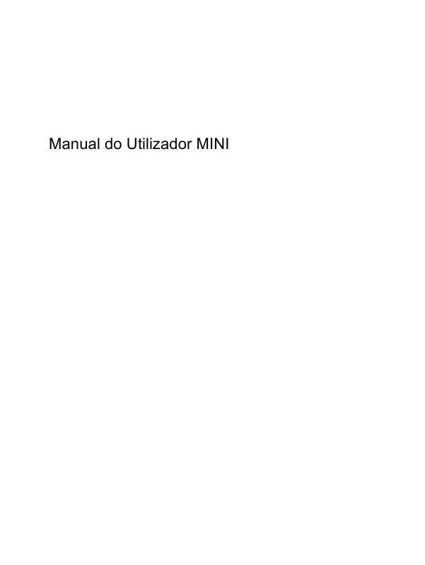 Mode d'emploi HP MINI 1099EA