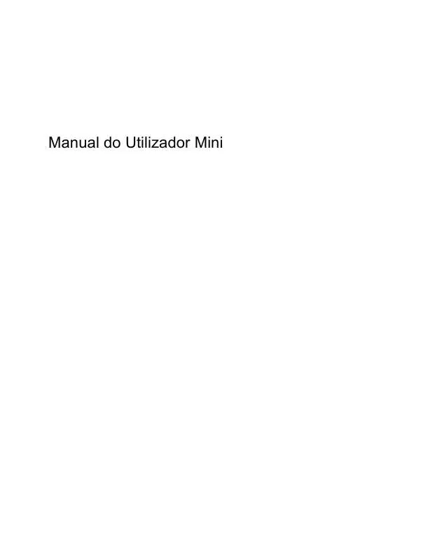 Mode d'emploi HP MINI 110-1110EA