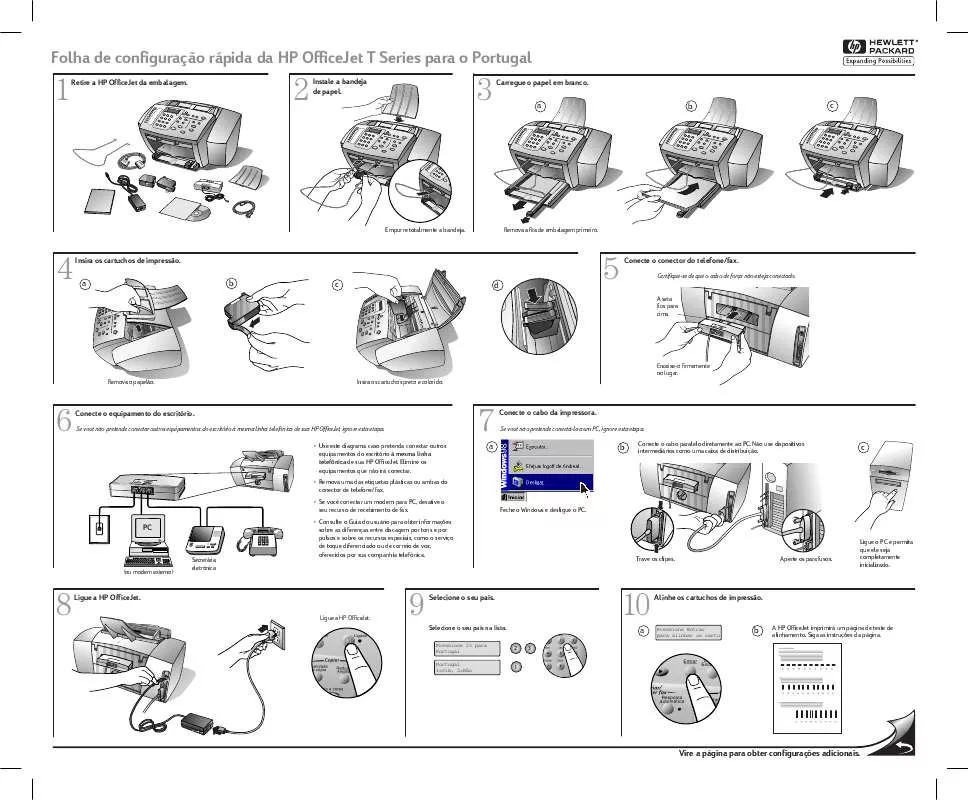 Mode d'emploi HP OFFICEJET T45 ALL-IN-ONE