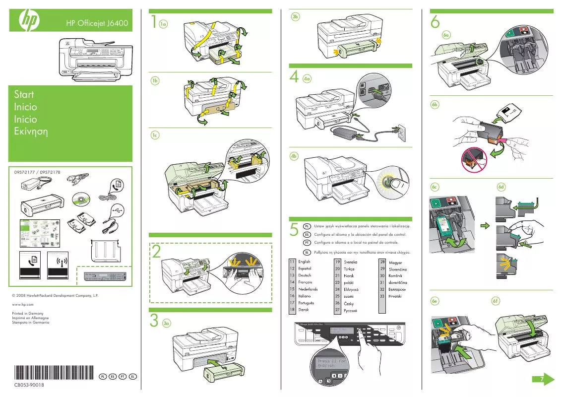 Mode d'emploi HP OFFICEJET J6413