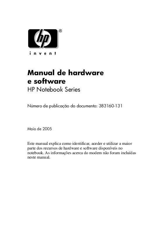 Mode d'emploi HP PAVILION DV1588EA