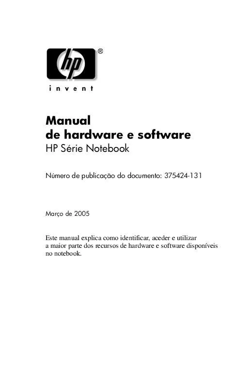 Mode d'emploi HP PAVILION DV4040EA