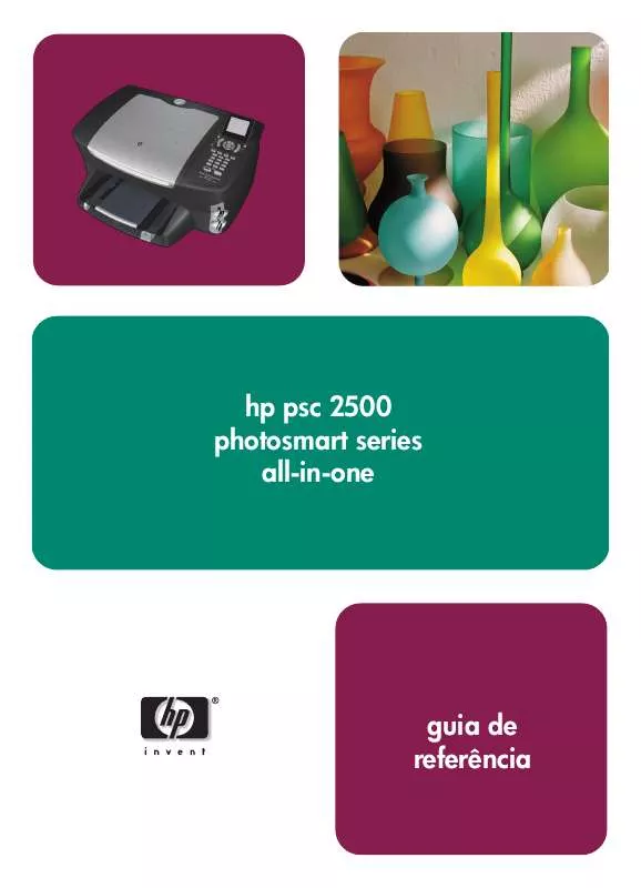 Mode d'emploi HP PSC 2500 PHOTOSMART ALL-IN-ONE